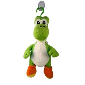 Official Nintendo Yoshi Plush Coin Holder Shell Keychain Clip Green Mario‎ 2011